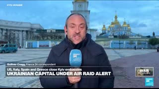 Italy, Spain and Greece follow US in closing Kyiv embassies • FRANCE 24 English