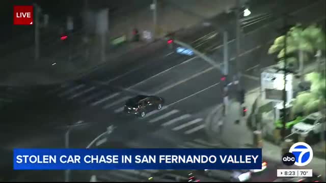 FULL CHASE Suspect in dangerous police chase hides, sparking standoff with police