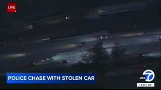 FULL CHASE Suspect in dangerous police chase hides, sparking standoff with police