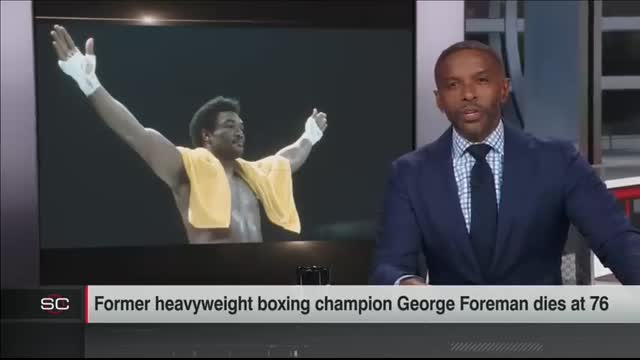 Former boxing champion George Foreman dies at 76   SportsCenter