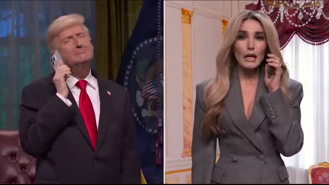 Trump Making Calls Cold Open - SNL