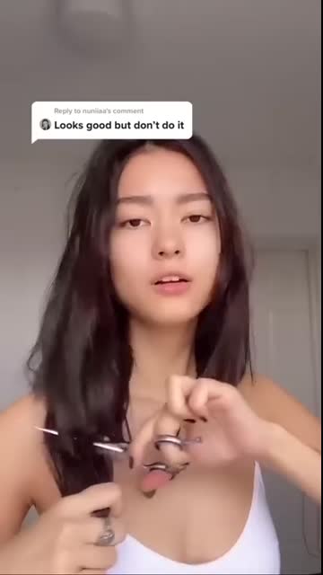 When they tell me  DON'T CUT your hair