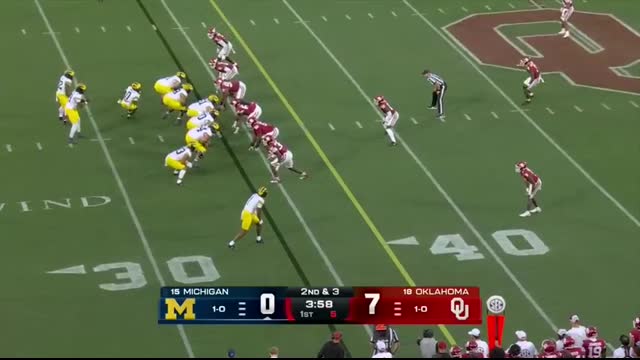 Michigan Wolverines vs. Oklahoma Sooners   Full Game Highlights   ESPN College Football