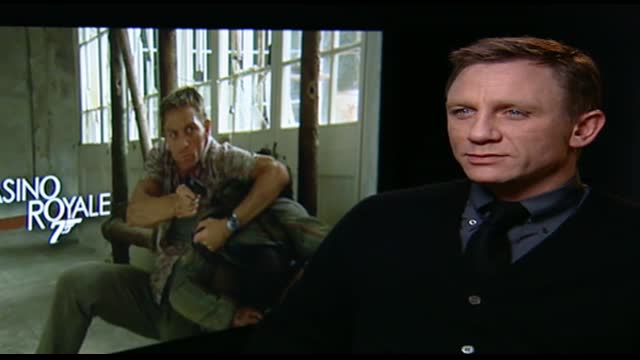 Daniel Craig interviewed on Casino Royale