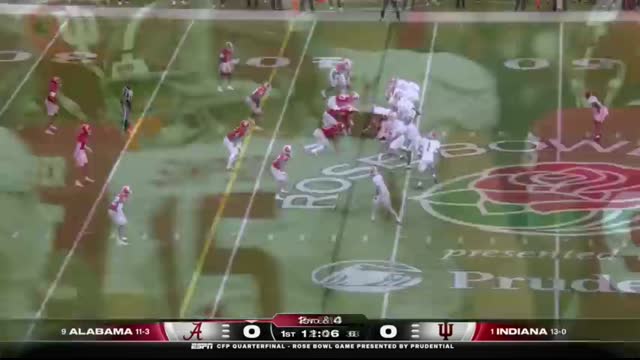 Rose Bowl Alabama Crimson Tide vs. Indiana Hoosiers   Full Game Highlights   ESPN College Football