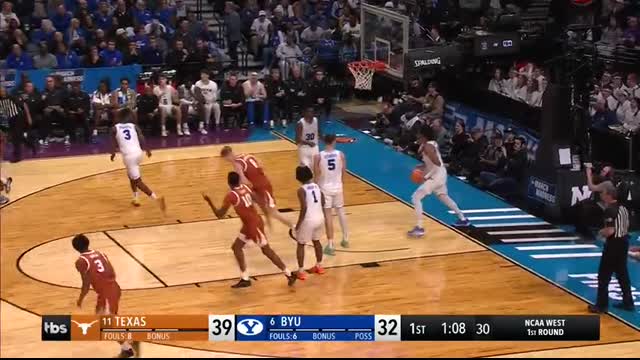 Texas vs. BYU - First round NCAA tournament extended highlights