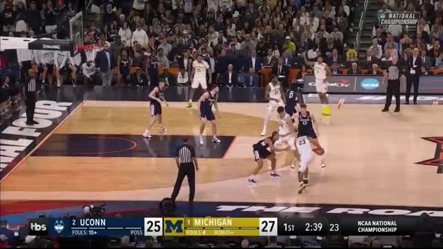 Michigan vs. UConn - National Championship NCAA tournament extended highlights