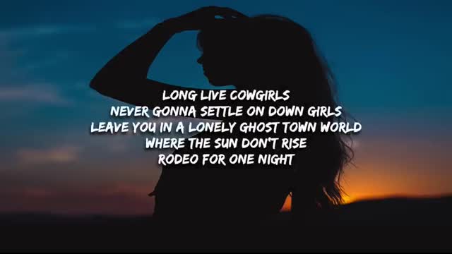 Morgan Wallen - Cowgirls (Lyrics) feat. ERNEST