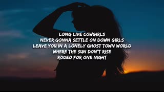 Morgan Wallen - Cowgirls (Lyrics) feat. ERNEST