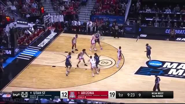 Arizona vs. Utah State - Second round NCAA tournament extended highlights