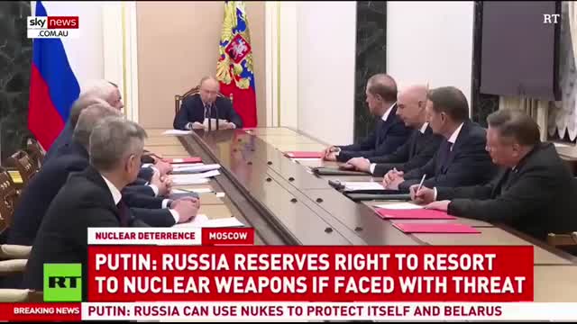 Tensions escalate as Biden makes bombshell Ukraine announcement and Putin approves nuclear weapons