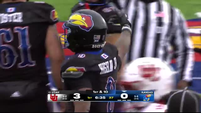 Utah Utes vs. Kansas Jayhawks   Full Game Highlights   ESPN College Football