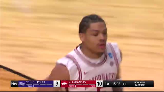 Arkansas vs. High Point - Second round NCAA tournament extended highlights