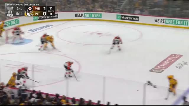 Flyers vs. Penguins   NHL Playoff Highlights   Game 2   April 20, 2026