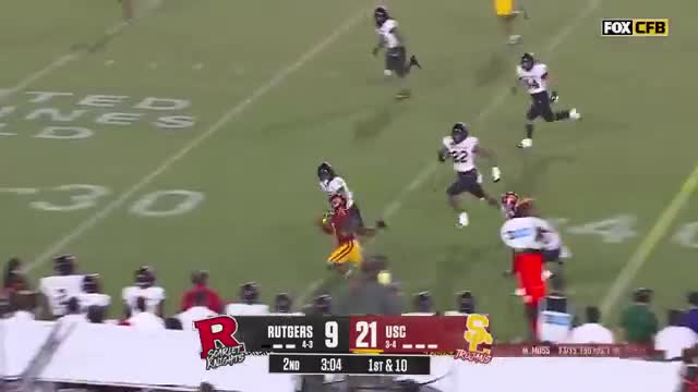 Rutgers Scarlet Knights vs. USC Trojans Highlights   FOX College Football