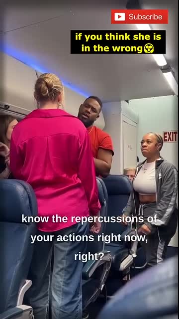 KAREN GOT INSTANT KARMA BACK ON A PLANE!?  #shorts #karen #karma