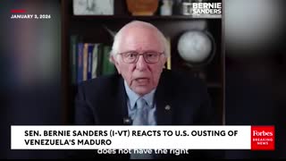 Sanders 'Trump Is Failing In His Job To Run' The US—'He Should Not Be Trying To Run Venezuela'