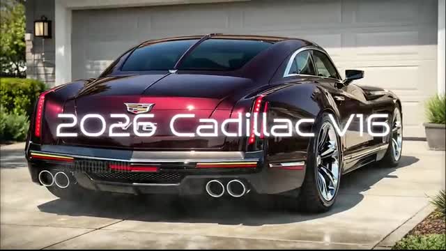 Cadillac Just Revived the V16… And It’s Unreal!