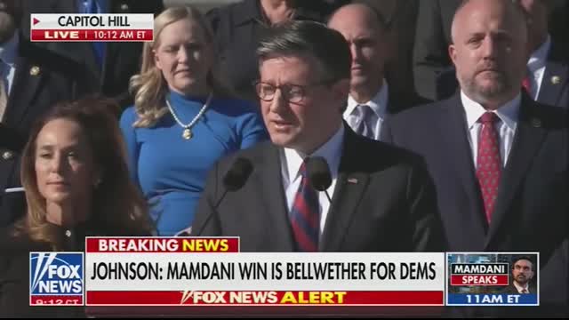Mike Johnson LOSES IT amid Democratic election wave