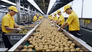 Inside a Modern Potato Chip Factory How Chips Are Made (Full Process)