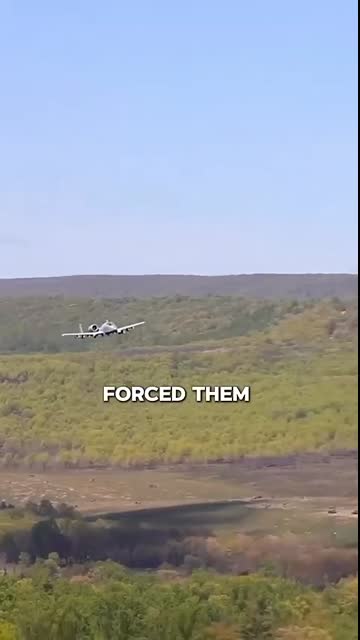 A10 Warthog lands safely after getting hit by a missile