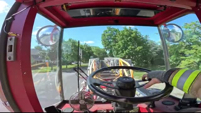 GoPro Ladder 2 First Due Truck for a House Fire