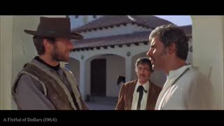 Clint Eastwood as “The Man With No Name” in the Dollars Trilogy   MGM
