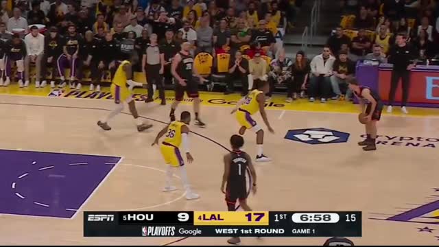 Los Angeles Lakers vs Houston Rockets Game 1st+2nd Highlights - April 18,2026   NBA PLAY OFF