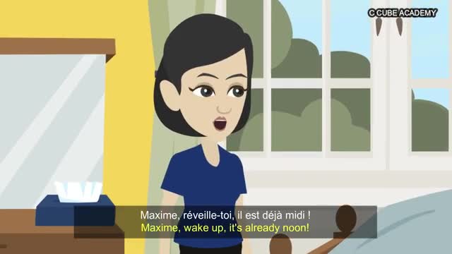 Coronavirus - COVID 19 A Short Film French Conversation and Dialogue Practice