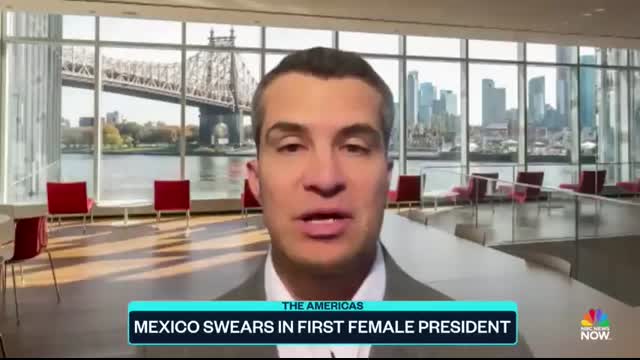 Mexico swears in first female president, Claudia Sheinbaum