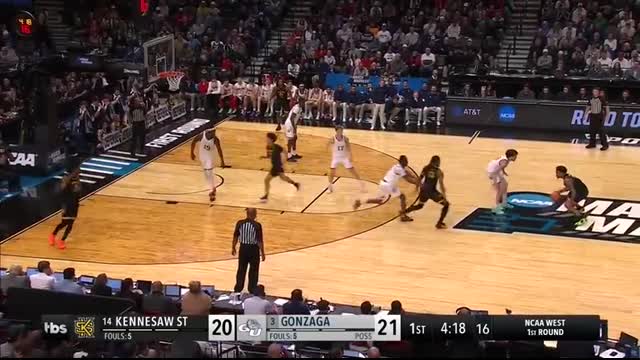 Gonzaga vs. Kennesaw State - First round NCAA tournament extended highlights