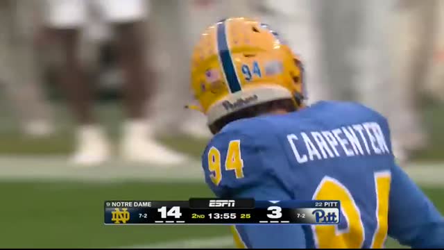 Notre Dame Fighting Irish vs. Pittsburgh Panthers   Full Game Highlights   ESPN College Football