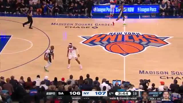 Final 457 MUST-SEE ENDING Spurs vs Knicks ?  December 25, 2024