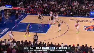 Final 457 MUST-SEE ENDING Spurs vs Knicks ?  December 25, 2024