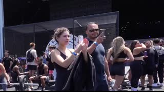 When The Whole Fitness Event Watches You Lift…?