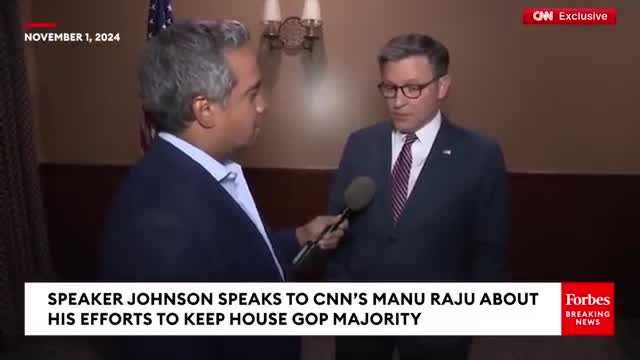 Speaker Johnson This Is Why The GOP Should Retain House Majority And Win Senate And Presidency