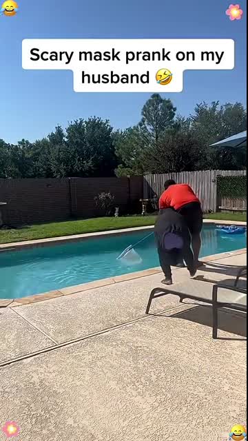 Funny scare prank ?#prank #foryou #usa #scare #scarecam #funny #foryoupage #haha #usa??
