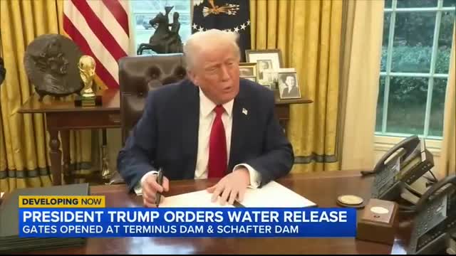 Central California farmers raise concerns after Trump orders dam water release
