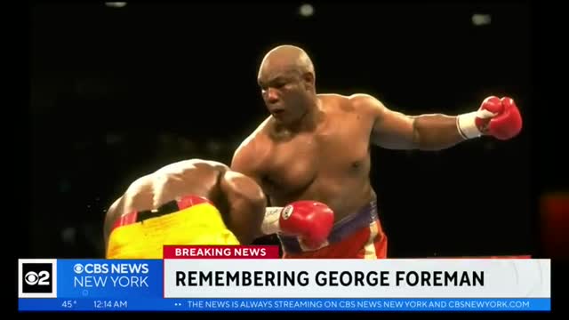 Boxing legend George Foreman dead at 76