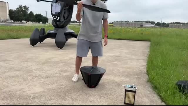 Flying a $495,000 Human Drone
