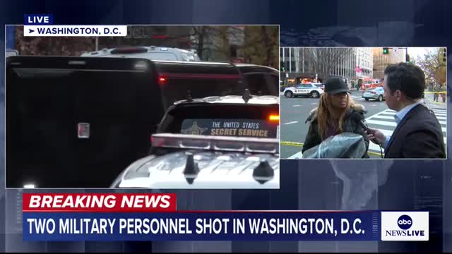 Witnesses recount shooting of National Guard members in Washington D.C.