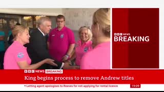 Andrew stripped of 'prince' title and will move out of Royal Lodge   BBC News