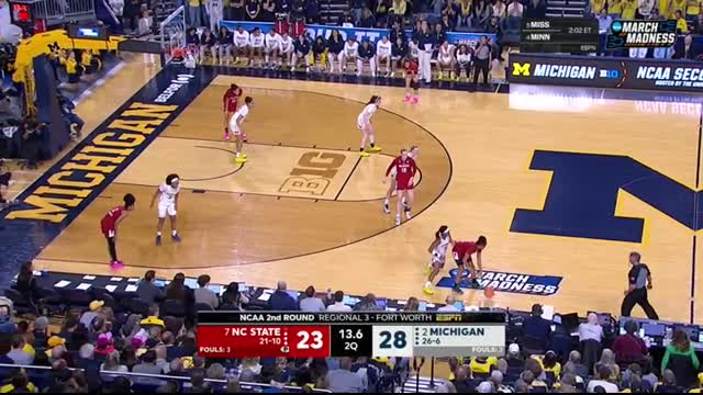 Round of 32 NC State Wolfpack vs. Michigan Wolverines   Full Highlights   NCAA Tournament