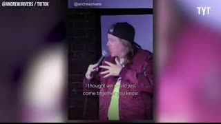 Obnoxious MAGA Heckler Messes with the WRONG Comedian
