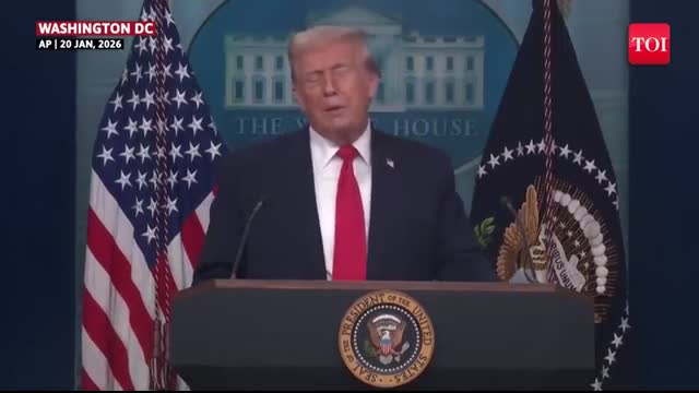 Europe Snubs Trump; No Red Carpet, No Grand Welcome As He Steps Onto Swiss Soil Amid Greenland Row