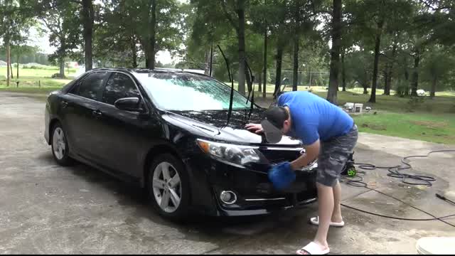 How To Wash a Car At Home