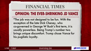 Ed Luce The Trump, Vance brand is so toxic overseas after the war in Iran