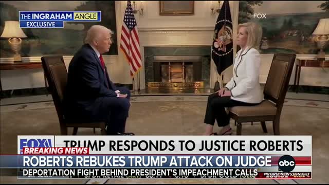 John Roberts delivers rare and extraordinary rebuke of President Trump