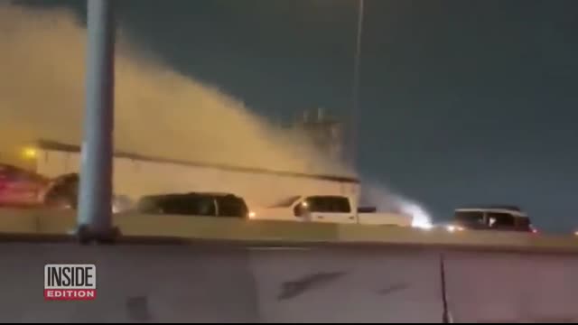 FedEx Truck Slams Into 100-Car Pileup