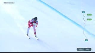 Franjo von Allmen clinches Olympic gold medal in men's downhill   Winter Olympics 2026   NBC Sports